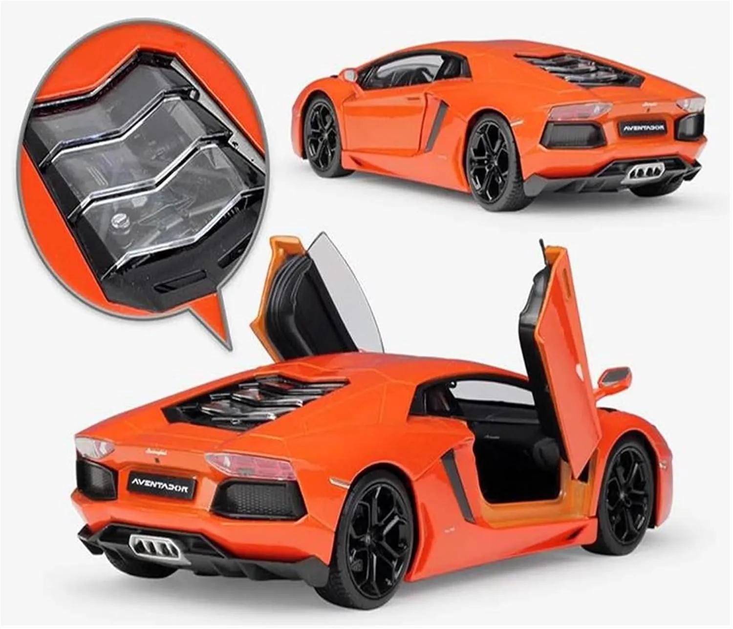 1 24 Model Car for Lamborghini LP700-4 Racing Car Scale Die-cast Metal Model Scale Vehicles Toys(LP700 Blue)
