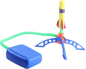 1 Set Outdoor Rockets for Jump Launcher with Angle Stable Base No Batteries Required Fun Outdoor Plaything for Active Random Color