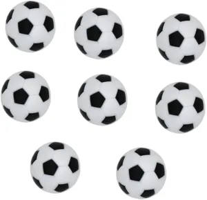 10pcs Football Machine Accessories Balls Soccer Balls Table Tabletop Indoor Accessories Soccer Replacement Foosballs