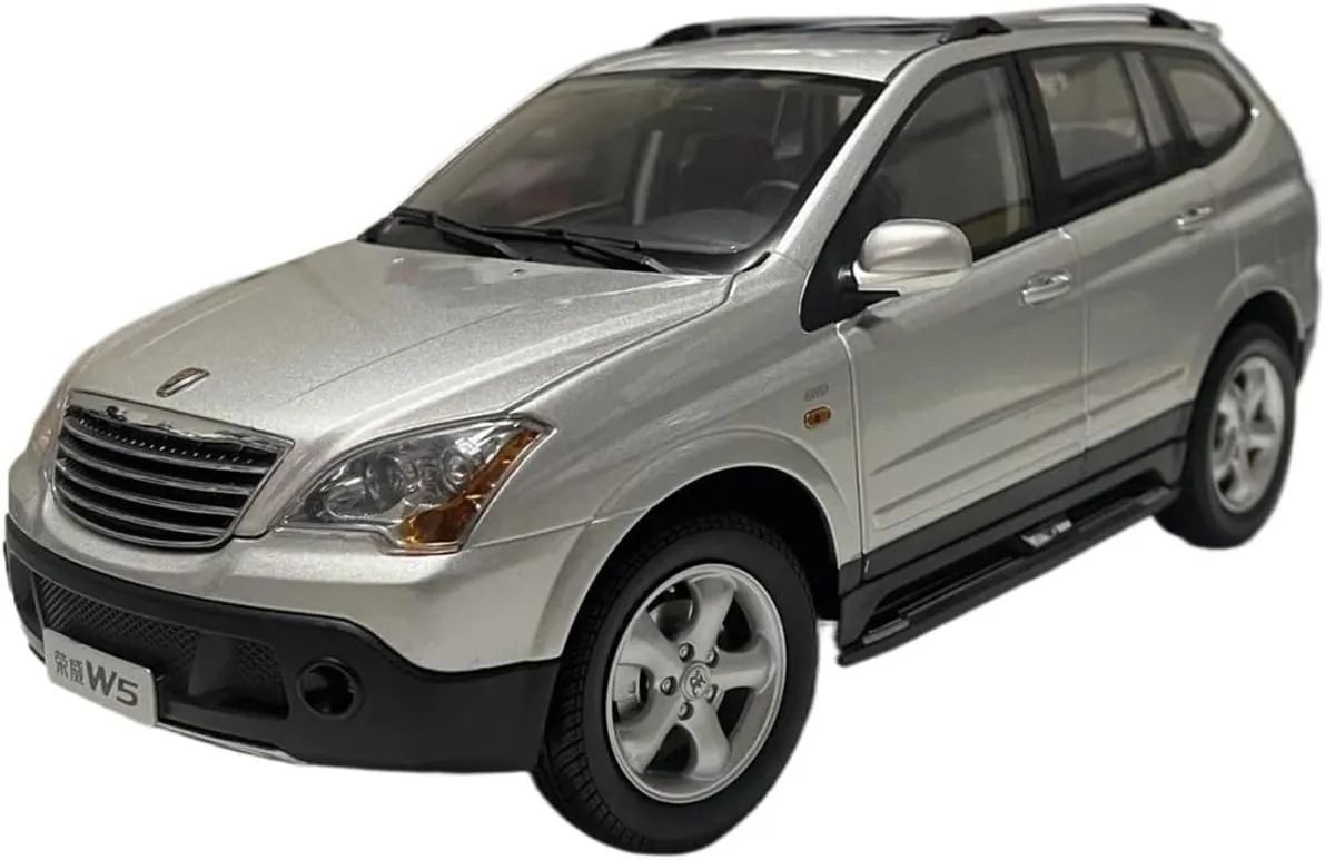 1:16 for SAIC Roewe W5 2011-2014 Off-Road SUV Alloy Car Model Collectible Ornaments Mini Simulation Toys