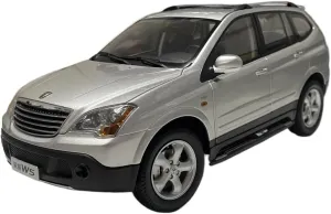 1:16 for SAIC Roewe W5 2011-2014 Off-Road SUV Alloy Car Model Collectible Ornaments Mini Simulation Toys