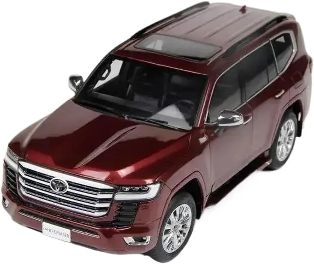 1:18 for Toyota Land Cruiser LC300 ZX SUV Diecast Alloy Car Model Simulation Collection Artwork Mini Simulation Toys(Gold)