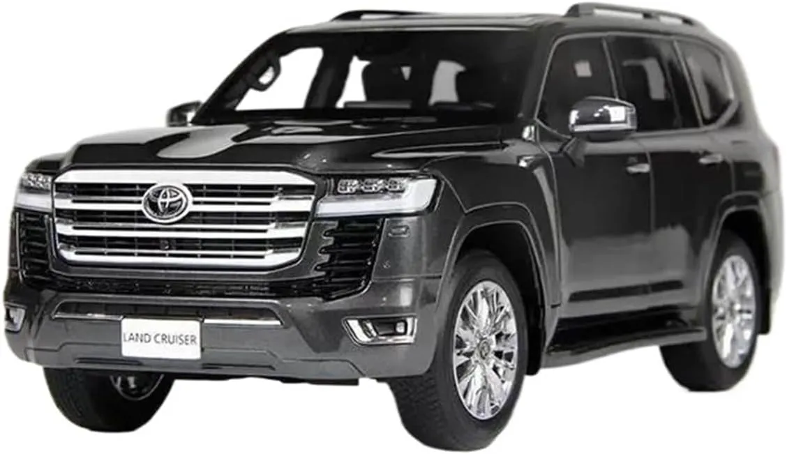 1:18 for Toyota Land Cruiser LC300 ZX SUV Diecast Alloy Car Model Simulation Collection Artwork Mini Simulation Toys(Gold)