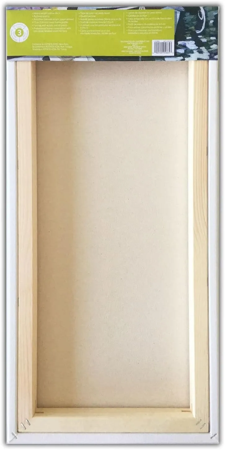 12 Pack: Level 3 Gallery Wrapped Heavy Duty Canvas by Artist's Loft®