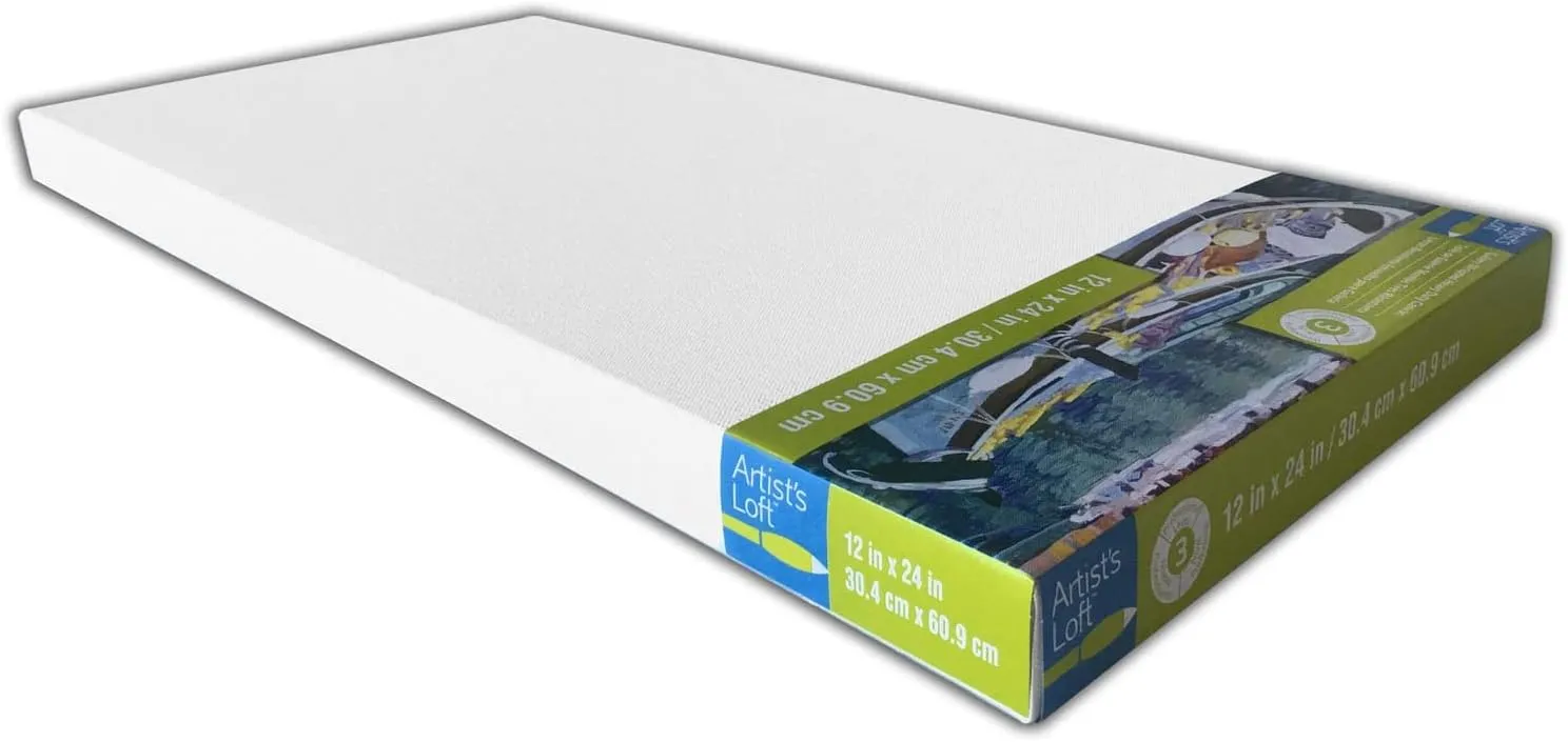 12 Pack: Level 3 Gallery Wrapped Heavy Duty Canvas by Artist's Loft®