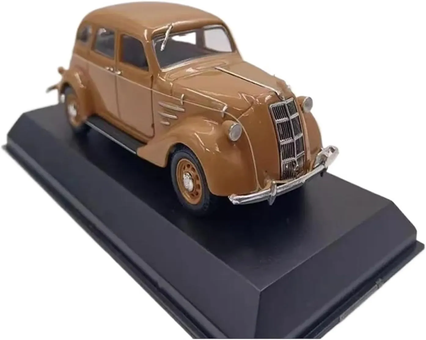 1:43 for Toyota AA Sedan 1936 Simulation Alloy Car Model Collection Souvenir Static Display Mini Simulation Toys(Brown)
