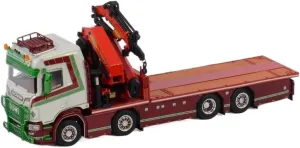 1:50 for R CR20N 8X2 Truck Truck Mounted Crane Trailer Alloy Model Collection Ornament Souvenir Motor Vehicles Toys