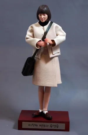 1/6 Scale Action Figure,12inch Asian Lawyer Girl Flexible Action Figure Doll Full Set Collection (G)
