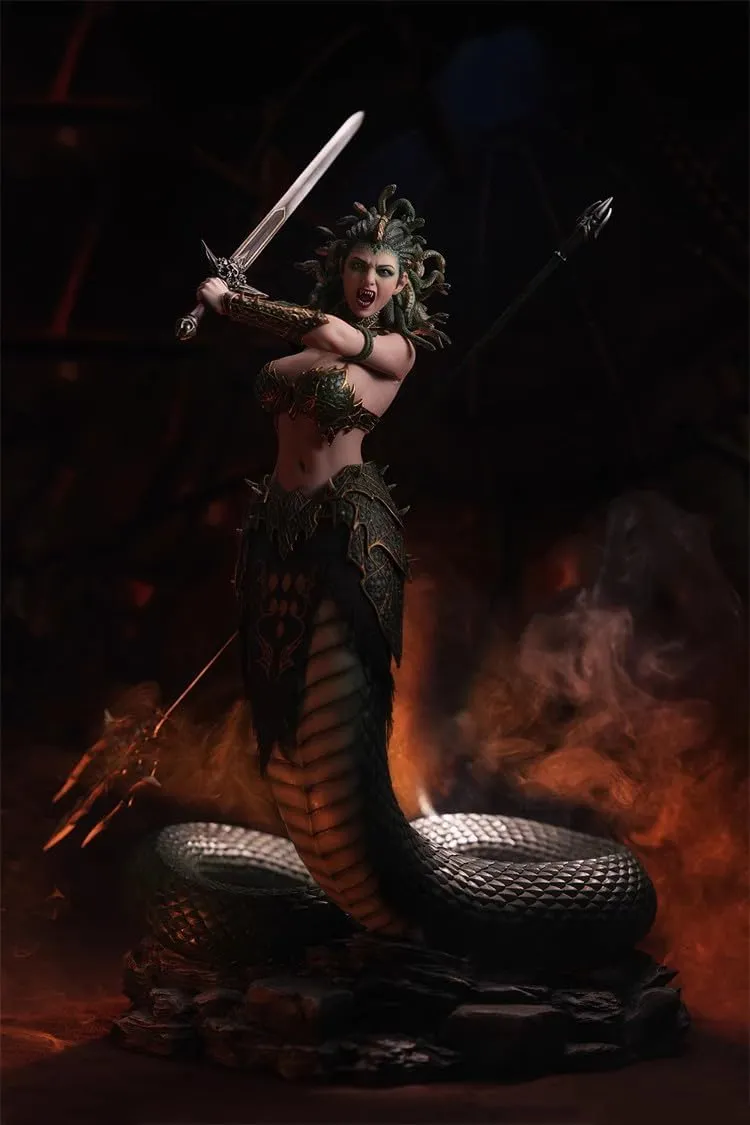 1/6 Scale Female Action Figure,12inch Snake Woman Flexible Seamless Action Figure Full Set Colleciton (PL2023-220B)