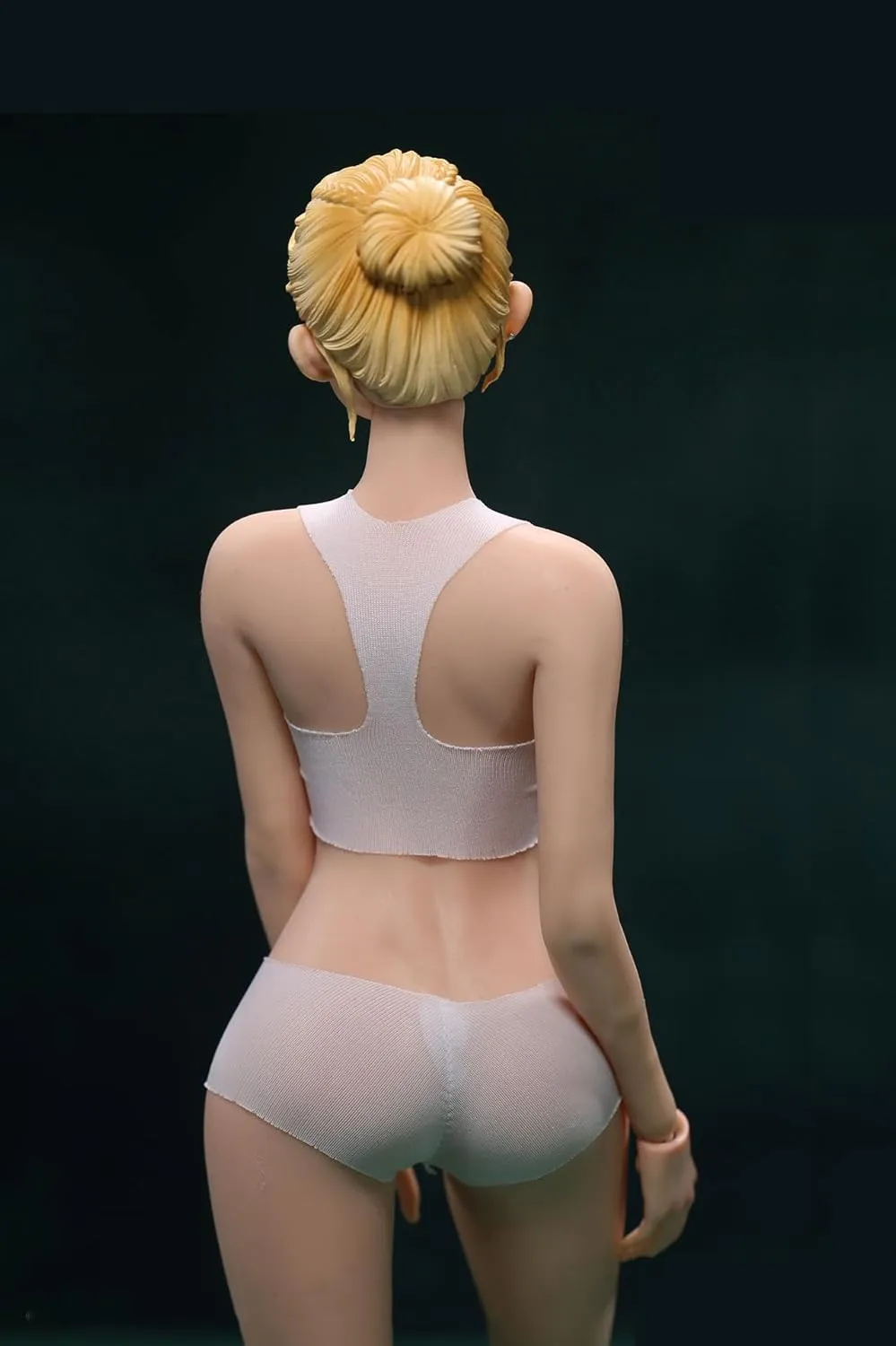 1/6 Scale Female Body, 12inch Super Flexible Long Legged Model Body Shape Action Figure JIAOUDOLL Seamless Figure Doll with Detachable Feet No Head (Normal Skin)