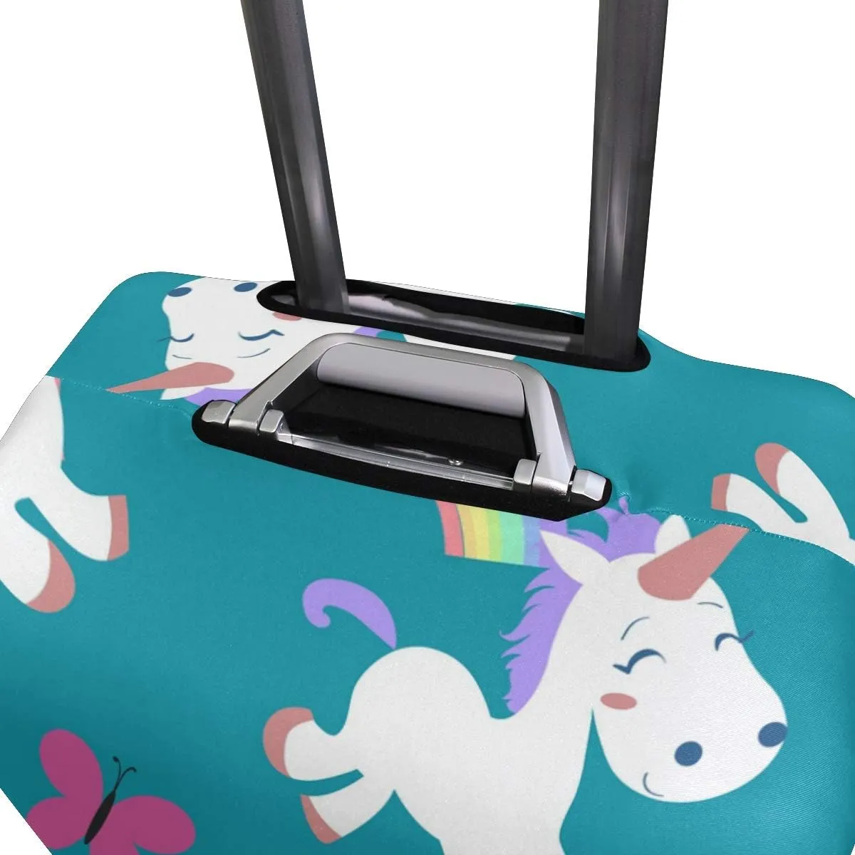 18/20/24/28/32 Inch Spandex Travel Luggage Cover - Flamingos Fashion DIY Creative Design Anti-Scratch Stretchy Travel Suitcase Protector Baggage Covers