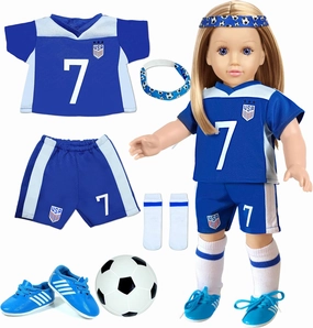 18 inch Doll Clothes Accessories -Compatible with 18 Inch Girl Dolls (Sports)