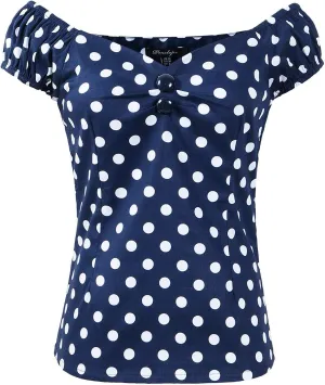 1950s Vintage Retro Dolores Top 50s Rockabilly Pinup