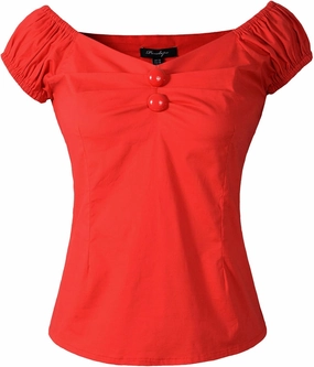 1950s Vintage Retro Dolores Top 50s Rockabilly Pinup