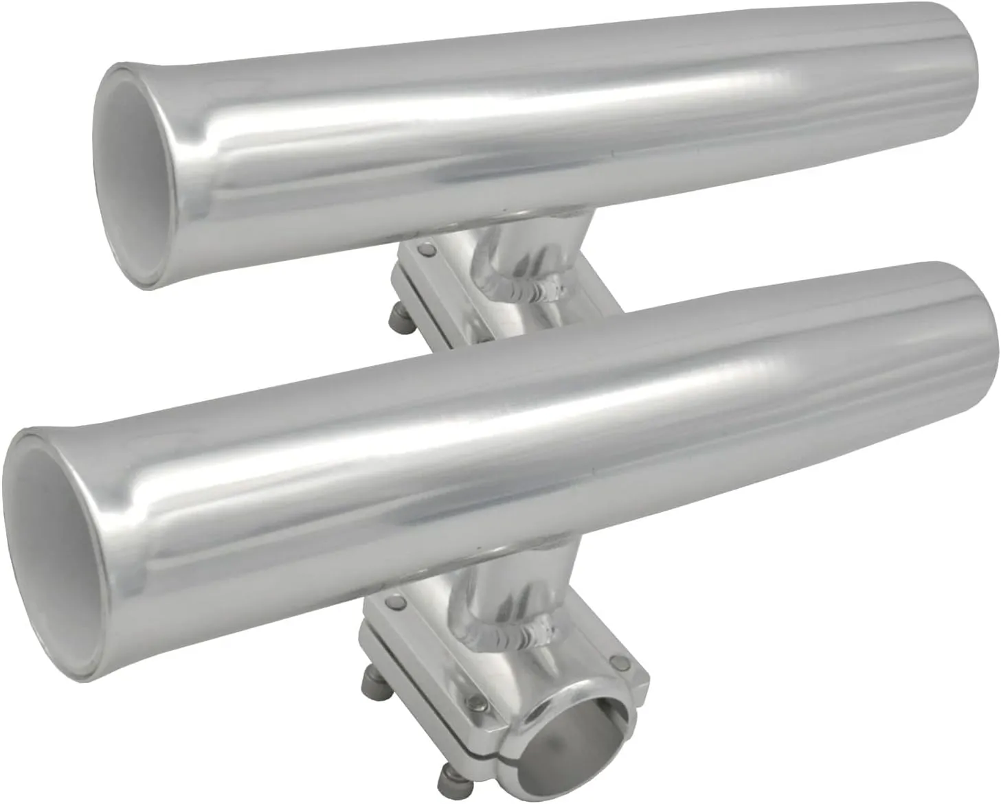 2Pcs Aluminum clamp on Fishing Rod Holder for Rails 1-1/2" to 1-3/4"