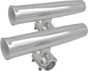2Pcs Aluminum clamp on Fishing Rod Holder for Rails 1-1/2" to 1-3/4"