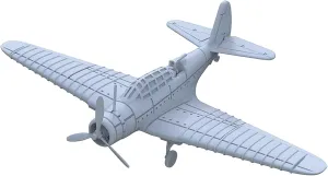 2PCS DIY Military Model 1/200 Scale US TBD-1 Devastator Torpedo Bomber Uncolored Resin Model for Classic WWII Naval Aircraft Collectible