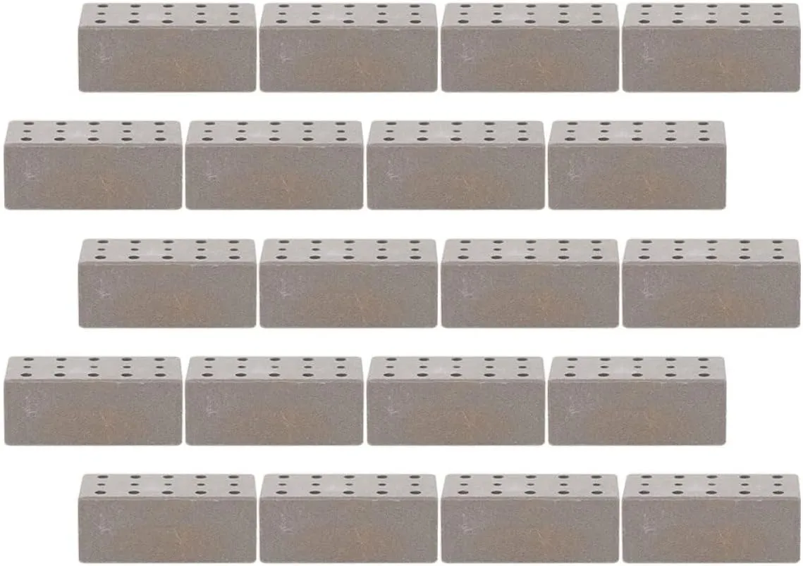 30pcs Mini Bricks for Crafts Tiny Landscaping Bricks Realistic Model Props for Architecture Projects for Creative Play and DIY Miniature Designs