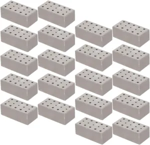 30Pcs Mini Bricks for Creative Landscaping Tiny Fake Bricks for Dollhouse Models Architectural Simulation and Interactive Family Play for Miniature Building
