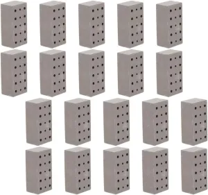 30pcs Miniature Bricks Building Blocks for Dollhouse Craft Realistic Simulation Brick for Architectural Learning Creative Play and Family Interaction