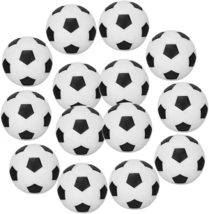 30Pcs Miniature Soccer Balls Tiny Football Decorations for Playgrounds Fairy Fields Sports Themed Displays for Parties Creative Decor