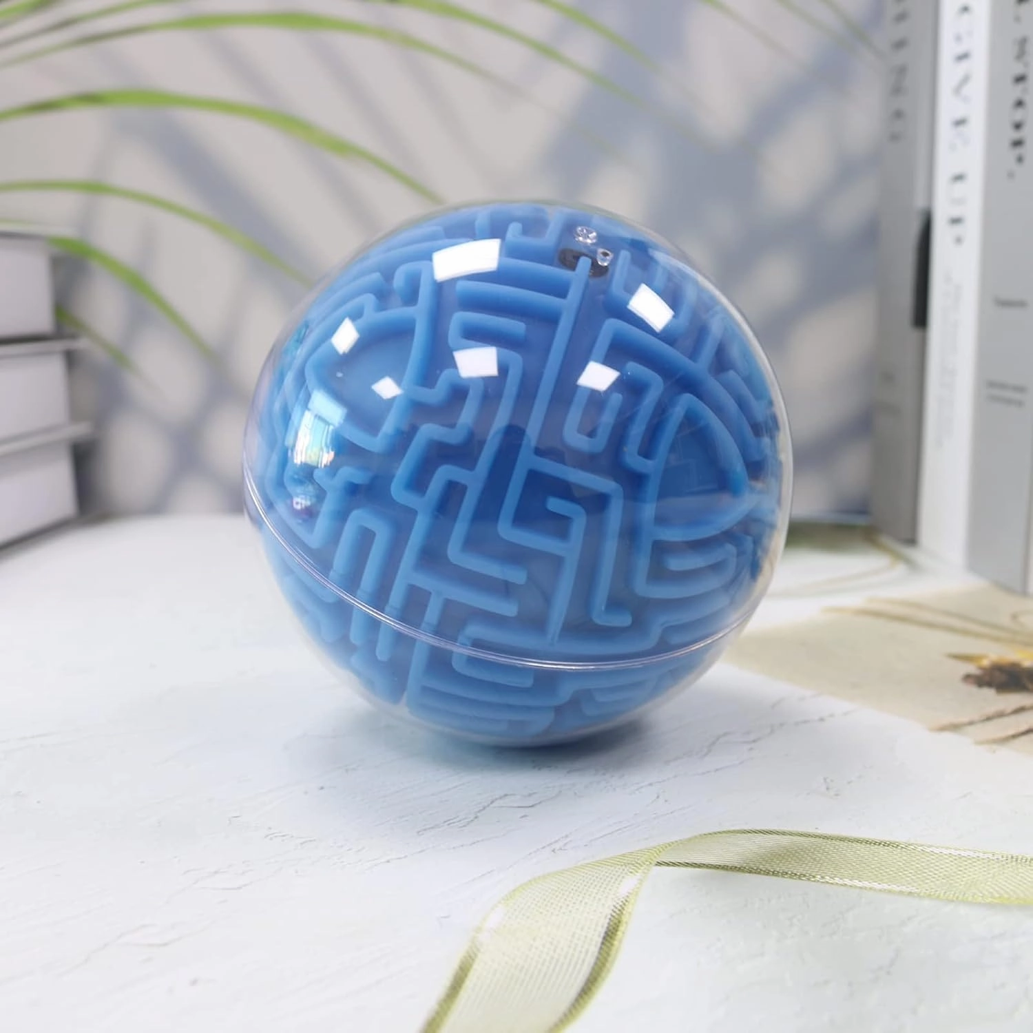 3D Puzzle Game Ball and Mini Cube, 3D Maze Ball, Brain Teaser Puzzles Sphere Globe Game and Training Labyrinth Toy Gifts for Kids, Educational Toy