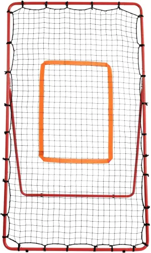 4.5x3ft Volleyball Rebounder Net, 6 Adjustable Angles Volleyball Bounce Back Net, Baseball Softball Lacrosses Rebounder Pitch Back Net, Easy Quick Setup, Ideal for Softball,Soccer and Sport Training