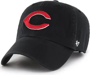 47 Brand MLB Alternate Color Primary Logo Clean Up Adjustable Baseball Cap Hat, Adult One Size Fits All