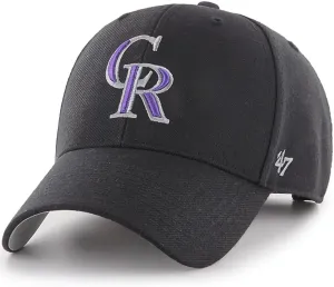 47 Brand MLB Team Color Primary Logo MVP Adjustable Structure Baseball Cap Hat, Adult One Size Fits All