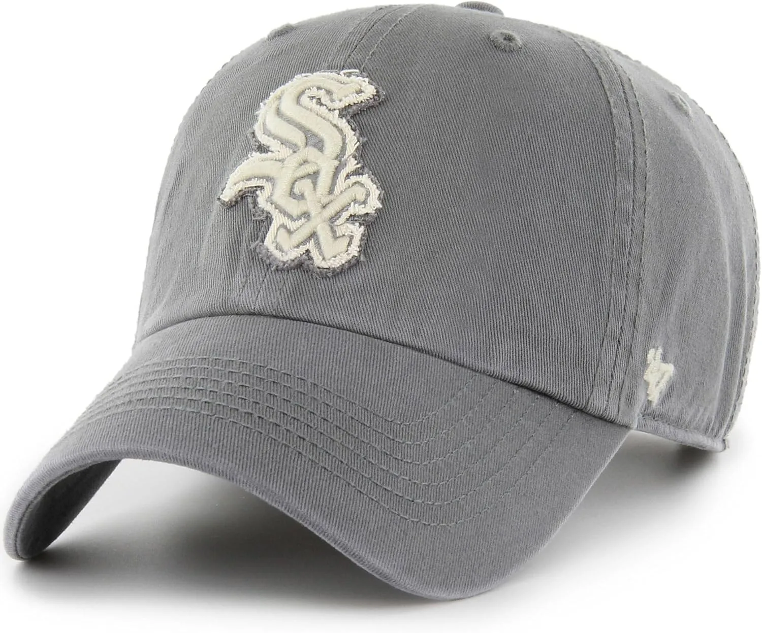 47 MLB Perfect Game Primary Logo Clean Up Adjustable Hat Cap, Adult One Size