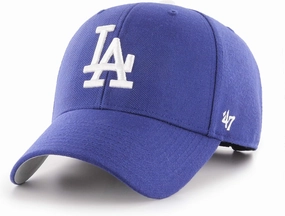 47 Brand MLB Team Color Primary Logo MVP Adjustable Structure Baseball Cap Hat, Adult One Size Fits All