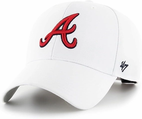 47 MLB White Primary Logo Team Color MVP Adjustable Hat, Adult One Size Fits All