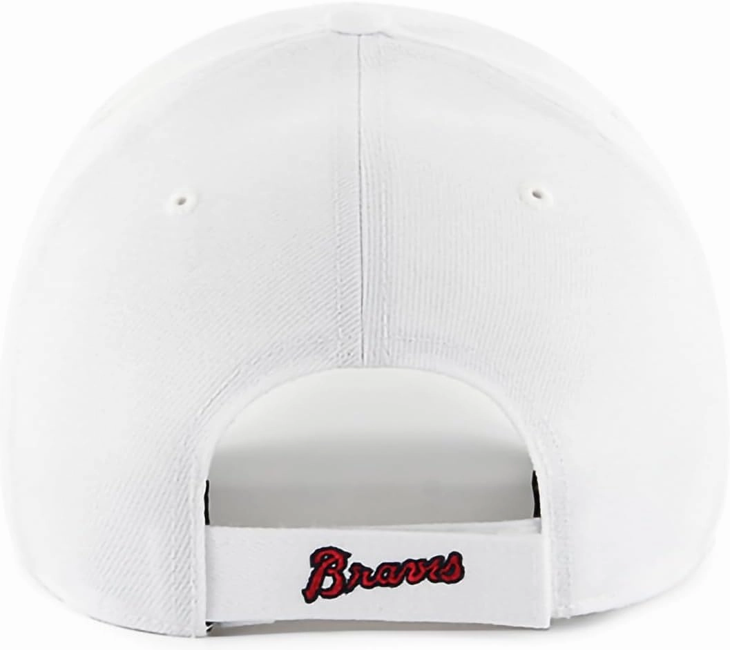 47 MLB White Primary Logo Team Color MVP Adjustable Hat, Adult One Size Fits All