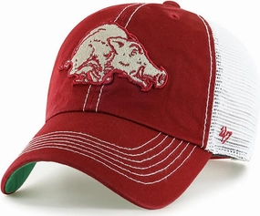 47 NCAA Trawler Primary Logo Team Color Mesh Trucker Clean Up Adjustable Hat, Adult One Size Fits All