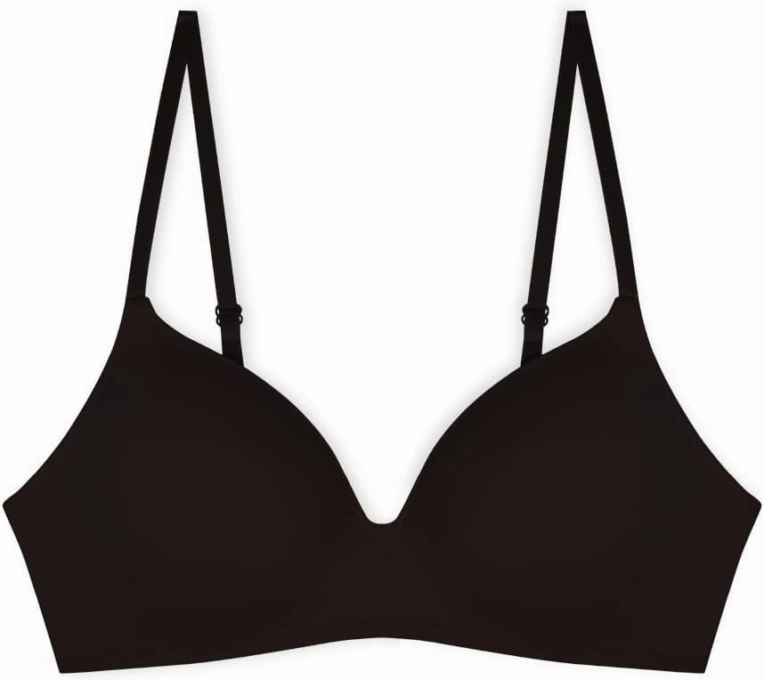 4 Pack Wirefree Bra - Women's Flexible Soft Foam Wireless No Wire Soft Pad T Shirt Bra Value Pack