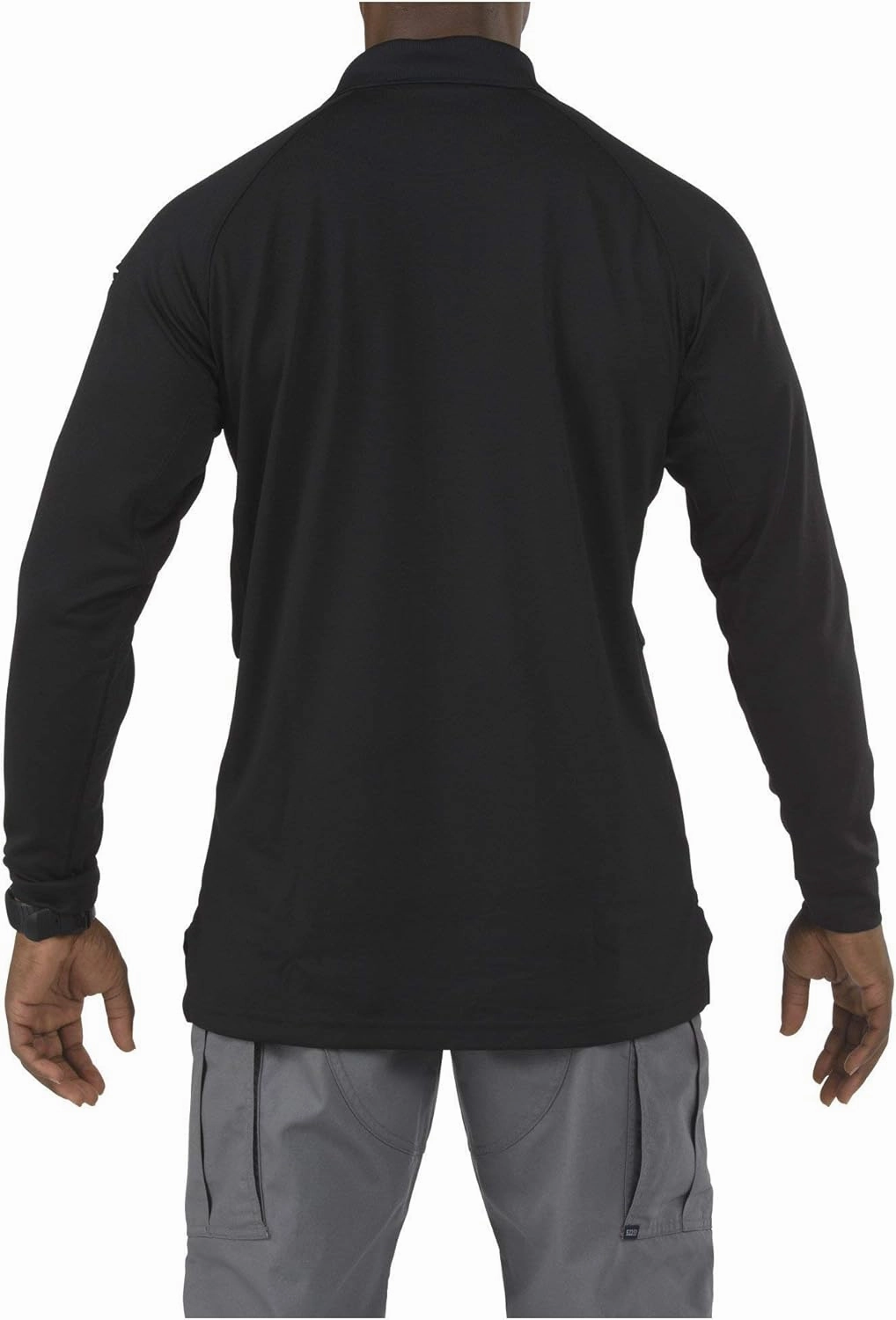 5.11 Tactical Men's Performance Long Sleeve Work Polo, 100% Polyester Fabric, Style 72049/72049T