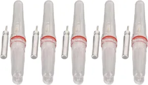 5PCS LED Fishing Lure Light, Glow Sticks Fishing Lure Light PE Fishing Glow Sticks Suitable for Night Fishing Light Up