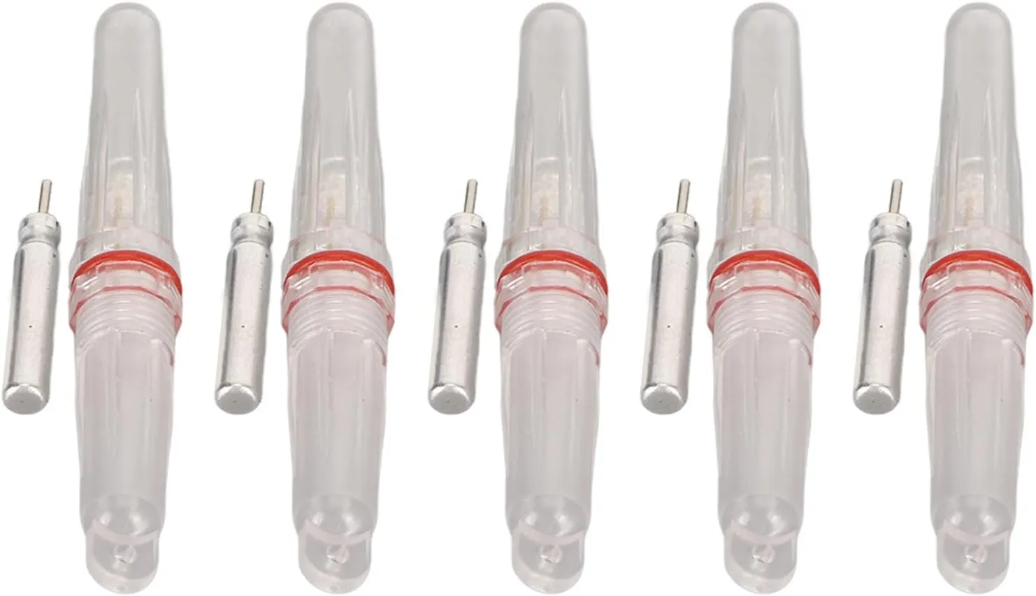 5PCS LED Fishing Lure Light, Glow Sticks Fishing Lure Light PE Fishing Glow Sticks Suitable for Night Fishing Light Up