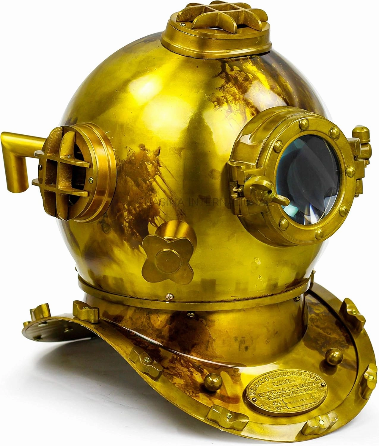 6" Scuba Diving Nautical Helmet | Maritime Ship's Decorative Helmet | Nagina International (6 Inches, Shipwrecked)