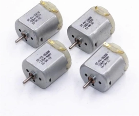 6pcs 260 DC Motor 1.5V-4.5V 3V 6V 6000rpm 17500rpm High Speedic Carbon Brush DIY Electric Engine Model Toy Car Fan