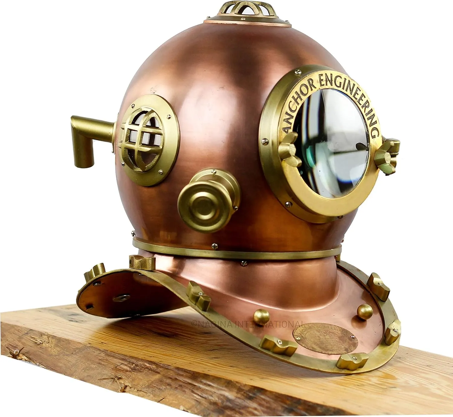 6" Scuba Diving Nautical Helmet | Maritime Ship's Decorative Helmet | Nagina International (6 Inches, Retro Cop)