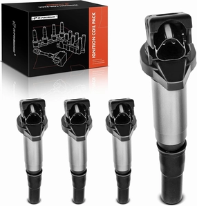 A-Premium Ignition Coil Pack Compatible with Mini Cooper 2007-2007 L4 1.6L Naturally, Cooper 2008-2013 L4 1.6L Turbo, Cooper Countryman 2011-2016 L4 1.6L Turbo, Cooper Paceman L4 1.6L Turbo, Set of 4