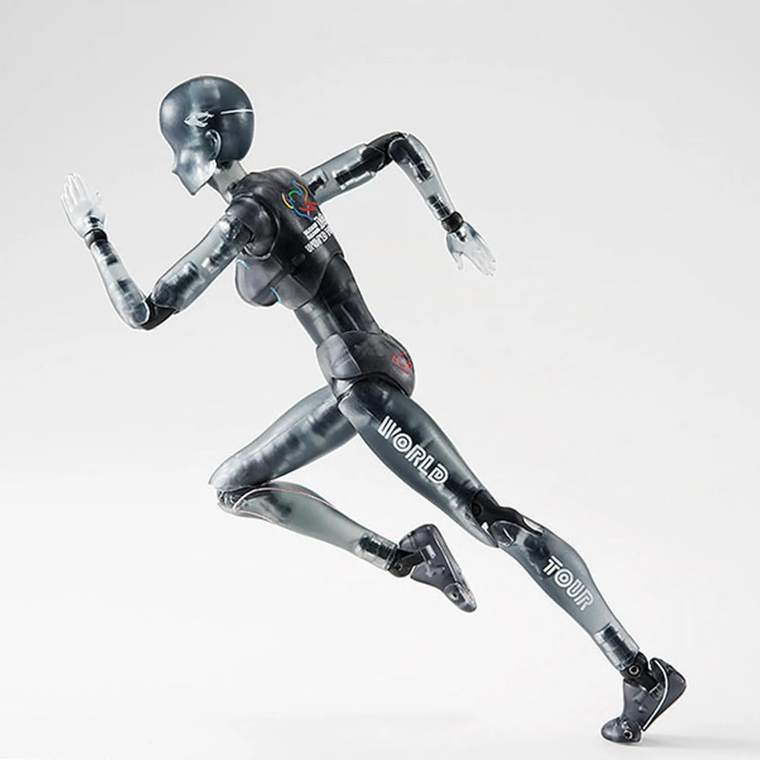 Action Figures 5.91in with Inclusive Arm Accessories Movable Gestures Drawing Mannequin Poseable Figure Decorative Action Figure Body Gift for Tabletop Display Shelf (Female)