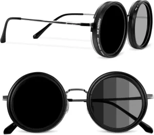 Adjustable Sunglasses Stepless, Using ND filter, adaptive Sunglasses,1-9 Levels for outdoors - Eyewear with Adjustable fit