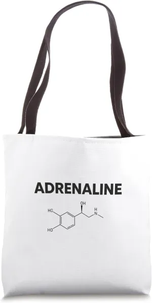 Adrenaline Seeker Molecular Science Chemistry Lover Tote Bag