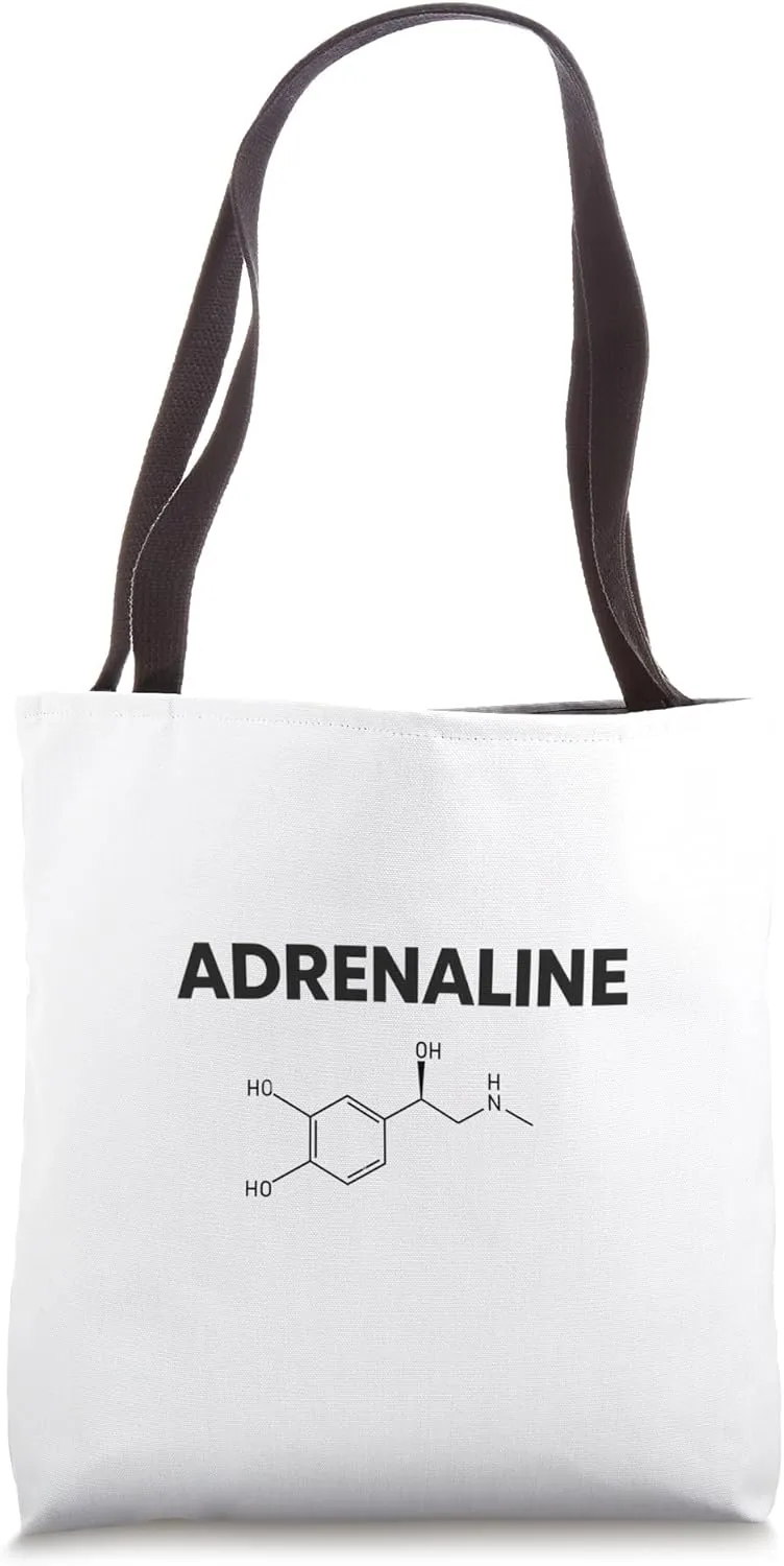 Adrenaline Seeker Molecular Science Chemistry Lover Tote Bag