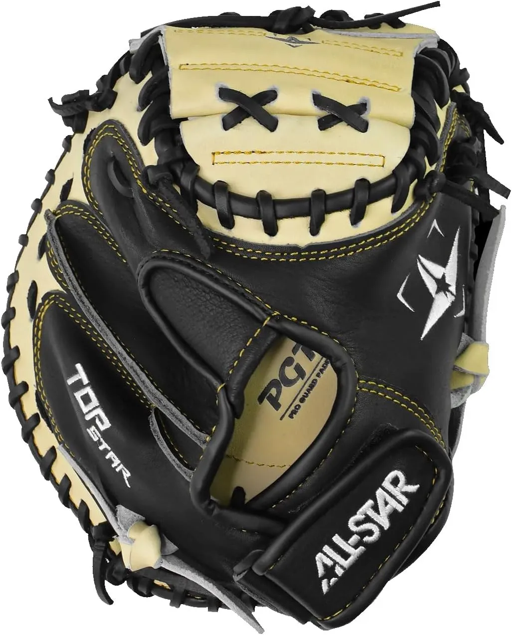 All-Star Top Star Series Catching Mitt - Left/Right Hand Throw - Adult and Youth Size - Baseball Glove, Catchers Mitt
