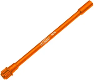 Aluminum 7075 Alloy Center Drive Shaft for Traxxas 1/16 Mini Maxx 4WD RTR Brushless Monster Truck 107154-1 Upgrades - Orange