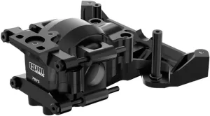 Aluminum 7075 Alloy Front Upper and Lower Bulkhead for Traxxas 1:16 Mini Maxx 4WD 107154-1 / Mini XRT VXL-3S 108076-1 Monster Truck Upgrades - Black