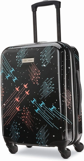 American Tourister Star Wars Hardside Spinner Wheel Luggage, Galaxy, Carry-On 20-Inch